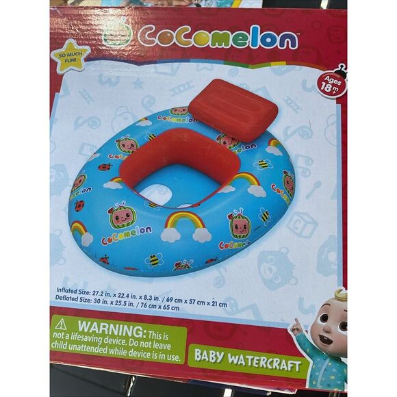 Cocomelon Inflatable Baby Float Sit In Watercraft Brand New - Picture 3 of 4